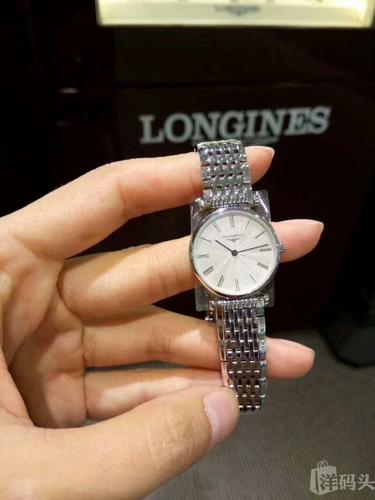 longines浪琴女士石英手表嘉岚系列l42094716表经24mm