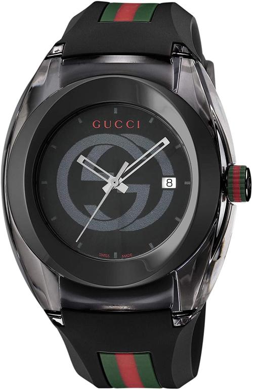 gucci 古驰 手表 sync ya137107a 男士 平行进口商品 黑色