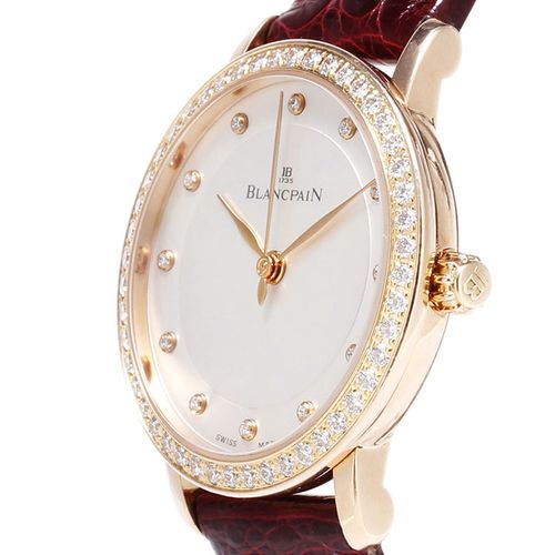 blancpain(宝珀) villeret系列女士自动机械腕表6102-2987-55a