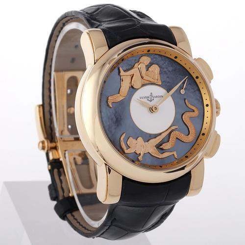 品牌: ulysse nardin/雅典鉴定机构: 商家自检手表镜面材质: 人工