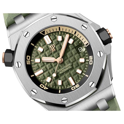 audemars piguet/爱彼 皇家橡树离岸系列 男士 自动机械 腕表 15720st