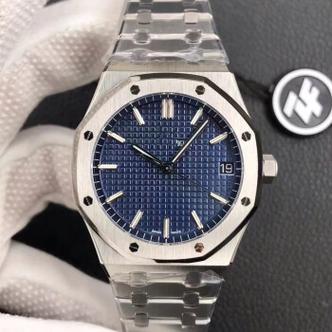 audemars plguet/爱彼自动女士机械男表皇家橡树15500情侣表手表 浅