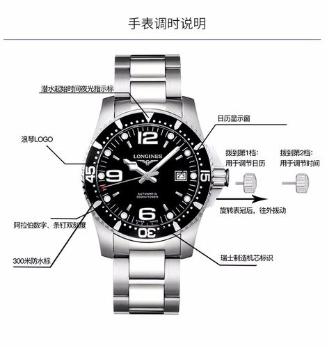 【浪琴(longines)机械表l3.642.4.56.